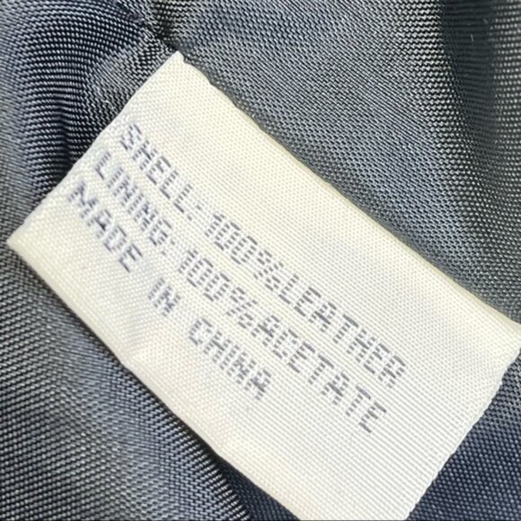 Vintage 80s Woven Braided Black Leather Jacket Sleeveless Hooded Vest Size Large - Picture 12 of 14